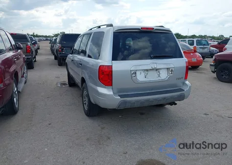 2004 Honda Pilot Ex-L from USA, damaged, VIN 2HKYF18674H611703